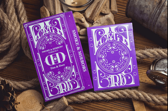 Smoke & Mirrors V9 Deluxe Edition (Purple) Playing Cards