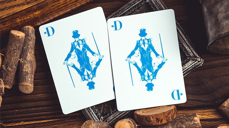 Smoke & Mirrors V9 (Blue Edition) Playing Cards